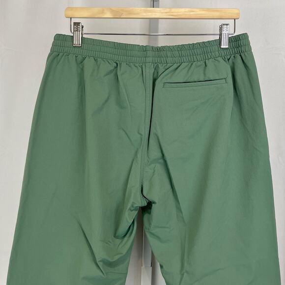 OUTDOOR VOICES RecTrek Ankle Crop Pants Zip Pocket Stretch Nylon Green XL - Picture 6 of 9